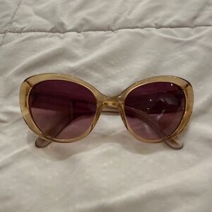 Kate Spade New York Cat Eye Sunglasses Amber Tortoiseshell